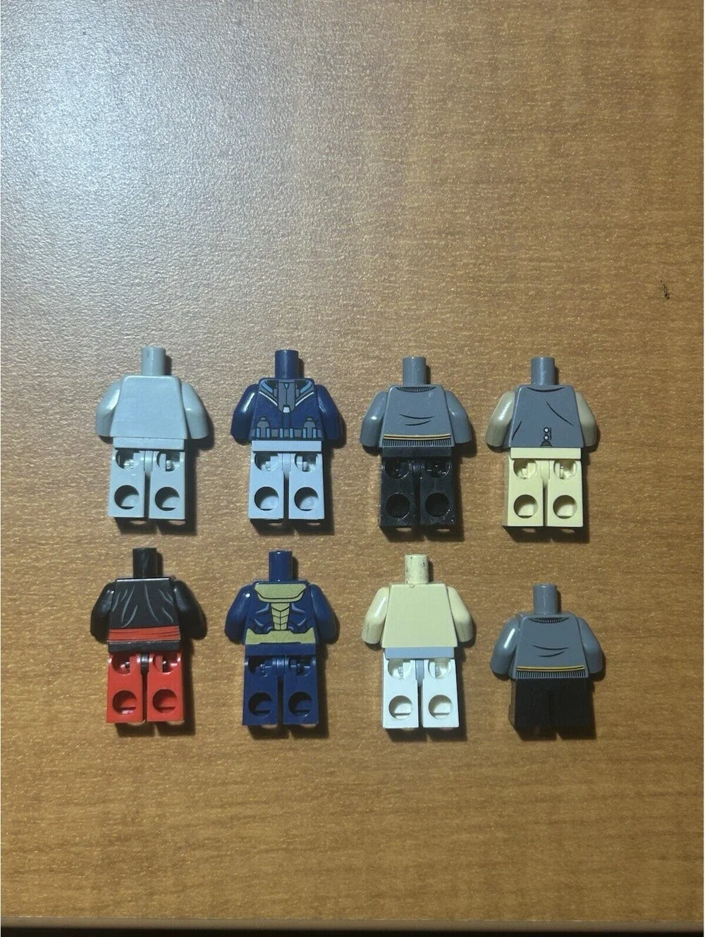 LEGO Minifigure Parts Lot Heads Torsos Legs Mixed Characters